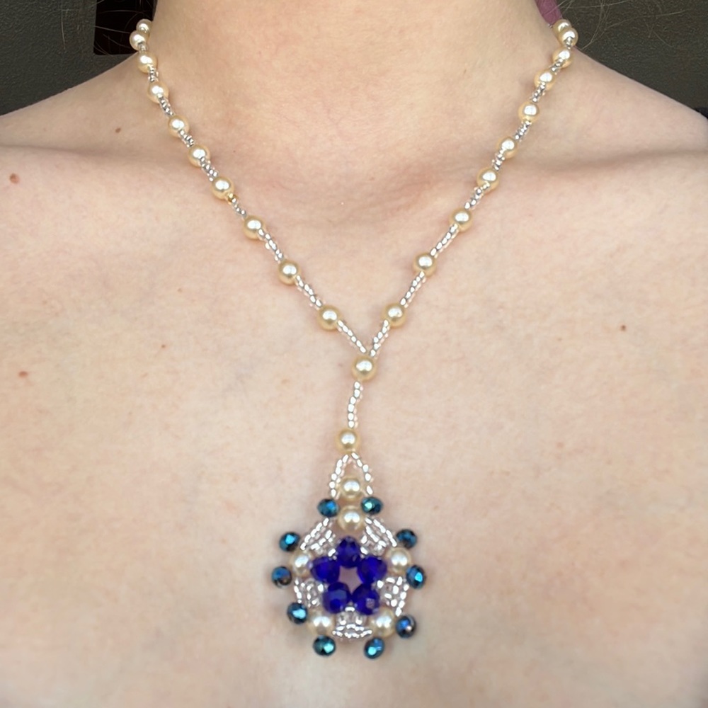 Handmade necklace. New